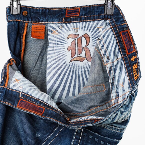 Rock Revival “Mason” RE8664R Men’s Straight Jeans (Size 36x32) - Picture 10 of 13